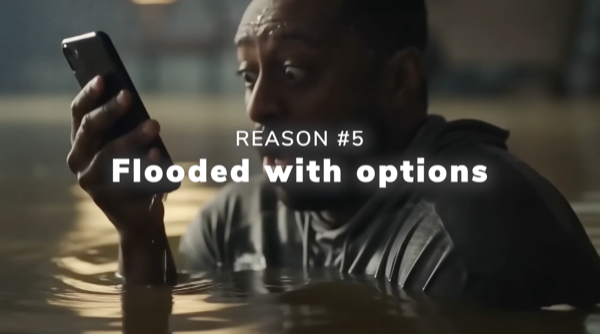 Flooded with options